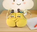 Twin Toon Charm 2 in 1 Cute Couple Keychain Set