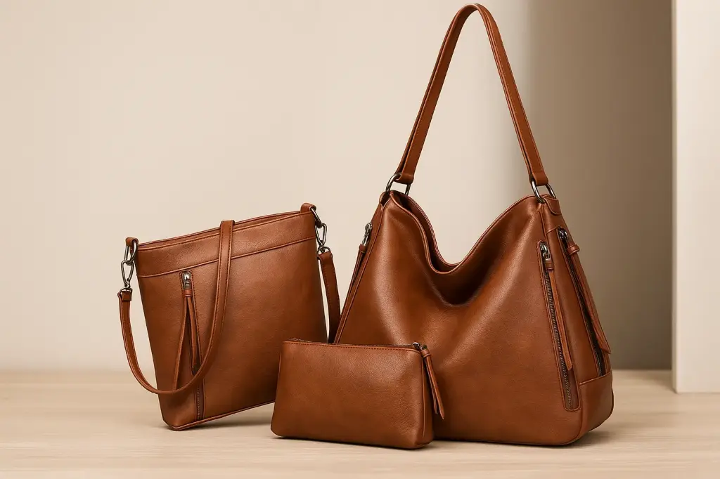 Handbags Combo Sets ( Main Handbag Side Pouch Sling bag )