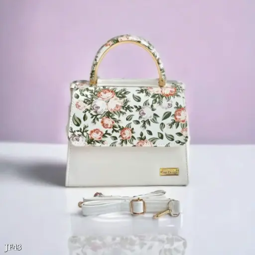 Fine Design Floral Print Sling Bag (Random Colour )